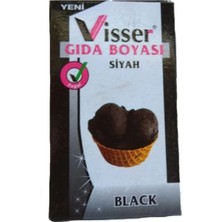 Visser Gıda Boyası Siyah 9 gr