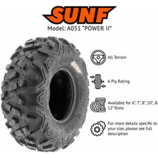 Sunf 22X7-10 A051 Power Iı 6 Kat Ön Atv Lastik
