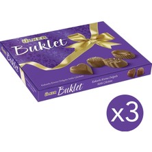 Ülker Buklet Dolgulu Ikramlık Çikolata 200 gr 3 Lü
