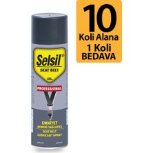 Asbe Otomotiv Selsil Emniyet Kemeri Yağlayıcısı - 200 ml 36 Adet 1 Koli