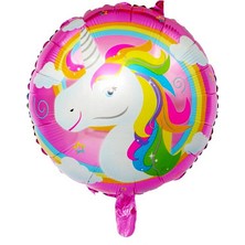 Lasagna Store Ünicorn Renkli Folyo Balon Büyük Boy