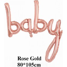 Kidspartim Baby Folyo Balon Rose Gold