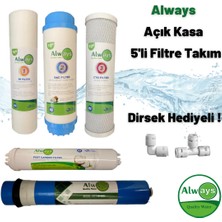 Always Açık Kasa 5'li Filtre Takımı