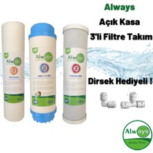 Always Açık Kasa 3'li Filtre Takımı