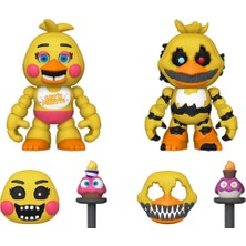 Funko Snap Five Nights At Freddy's Nightmare Chica And Toy Chica Figures