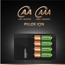 Duracell Cef 14 Şarj Aleti ve Şarj Edilebilir Aaa 750MAH 2 Pil 50003941184618