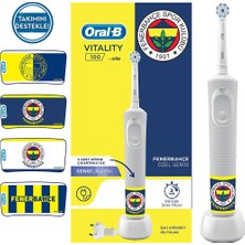 Oral-B Vitality D100 Şarj Edilebilir Diş Fırçası Fenerbahçe Özel Seri
