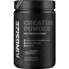 Kingsize Nutrition Creatine Powder 1000 gr Aromasız