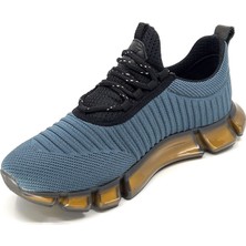 Voyager Tekstil Kumaş Ithal Yüksek Taban Sneakers Casual Günlük Erkek Ayakkabı