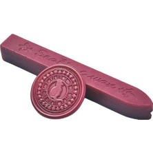 Profisher Fitilli Mühür Mumu Çubuk Kızılcık Kırmızı Resmi Damga Zarf Davetiye