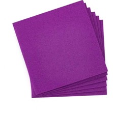 Tinky Winky Mor Renkli Peçete Sunumluk Dekoratif  Doğum Günü Parti Konsepti 16X16 cm