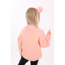 Toontoy Kids Toontoy Kız Çocuk Nakışlı Sweatshirt