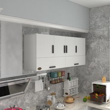 Kenzlife hazır mutfak general byz 060*150*32 mutfak banyo dolabı kapaklı raflı