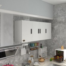 Kenzlife hazır mutfak marina byz 060*150*32 mutfak banyo dolabı kapaklı raflı