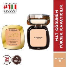 Deborah 24 Ore Compact Long Lastıng Fdt Natural 02