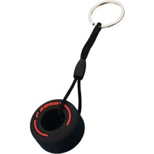 Best Life Lastik Anahtarlık Evrensel Kolye Sevimli Lastik Anahtarlık Otomatik Araba Kırmızı (Yurt Dışından)