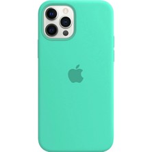 Glitz Apple iPhone 11 Pro Max Kılıf Logolu Silikon Kılıf A+ Kalite (Altı Kapalı)