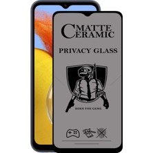 Kzy Samsung Galaxy M14 Tam Kaplayan Mat Seramik Nano Esnek Hayalet Ekran Koruyucu