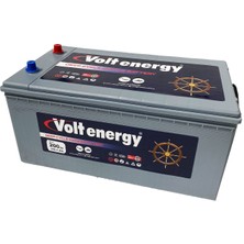 Volt Energy 12 V 200 Amper Deep Cycle Marin Bakımsız Akü (Üretim 2024)