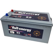 Volt Energy 12 V 250 Amper Deep Cycle Marin Jel Nanocarbon Akü(Üretim Tarihi 2024)