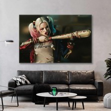 SML Tablo Joker Filmi Efsane Karakteri Harley Quinn Kanvas Tablo