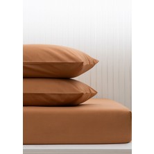 Stay Home %100 Pamuklu Çift Kişilik 220X240 Düz Çarşaf + 2 Yastık Kılıfı