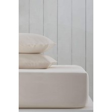 Stay Home %100 Pamuklu Çift Kişilik Lastikli Çarşaf 150X200 + 2 Yastık Kılıfı