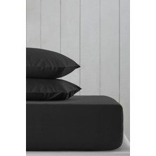 Stay Home %100 Pamuklu Çift Kişilik Lastikli Çarşaf 150X200 + 2 Yastık Kılıfı