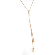 Pier Gümüş Çubuk Küp Gümüş Kolye