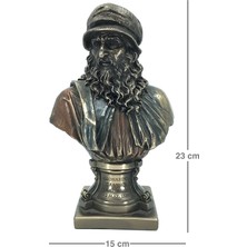 Rakun Home Leonardo Da Vinci Büst Biblo