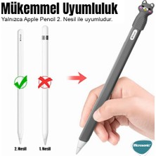 Microsonic Apple Pencil (2. Nesil) Kılıf Figürlü Silikon Yeşil