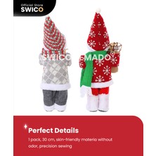 Swico Remado Yaratıcı Noel Dekorasyonu Kardan Adam 30CM (Yurt Dışından)