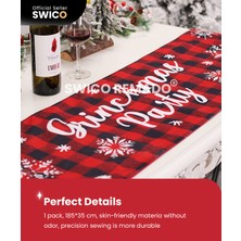 Swico Remado Noel Masa Koşucusu 185X35CM (Yurt Dışından)