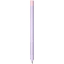 Microsonic Apple Pencil (2. Nesil) Kılıf Mat Silikon Pembe Lila