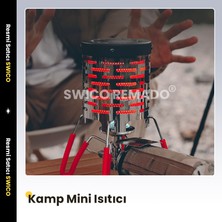 Swico Remado Mini Isıtma Davlumbazı Kamp Sobası Kapağı (Yurt Dışından)