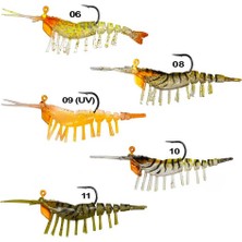 Ryuji Ayu Shrimp 7.5 cm 7.2 gr Silikon Karides Yem