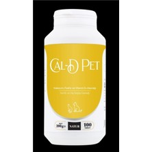 Natur Vital Cal-D Pet Kediler Için Kalsiyum Fosfor Devit 100 Tablet