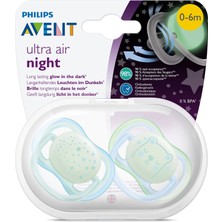 Philips Avent Ultra Air Gece Emziği 0-6 ay Erkek SCF376/11