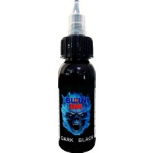 Burn Ink Koyu Siyah Dövme Boyası 30 ml