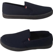 Emek Unisex Lacivert Keten Ayakkabı