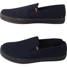 Emek Unisex Lacivert Keten Ayakkabı