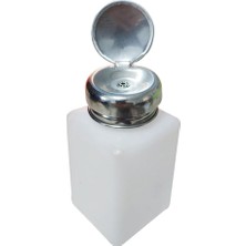 Mirror 2 Adet Boş Makyaj Çıkarıcı Pres Pompalama Şişesi Sıvı Pompa Dağıtıcı 200ML Beyaz (Yurt Dışından)