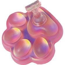 Mirror Akrilik Tırnak Sanatı Uygulaması Ev Diy Pembe Için Yeniden Kullanılabilir Kedi Pençesini Eğitiyor (Yurt Dışından)