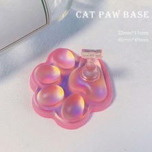 Mirror Akrilik Tırnak Sanatı Uygulaması Ev Diy Pembe Için Yeniden Kullanılabilir Kedi Pençesini Eğitiyor (Yurt Dışından)