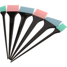 Mirror 6pcs Silikon Saç Boya Tonu Boyama Fırçası Set Yüz Çamur Maskesi Uygulayıcı Kiti (Yurt Dışından)
