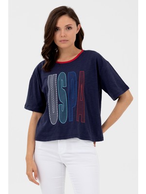 U.S. Polo Assn. Logo Baskılı Comfort T-Shirt