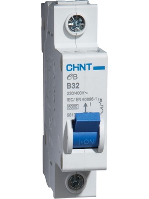 Chınt 32A 1p B Tip 4.5ka Otomatik Sigorta