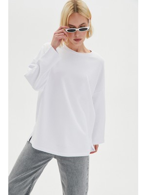 June Uzun Kol Basic Tunik