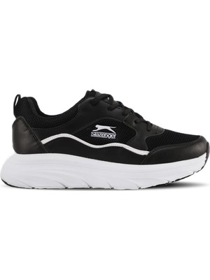 Slazenger KAROLA I Kadın Sneaker Koşu & Yürüyüş Ayakkabısı Siyah / Beyaz