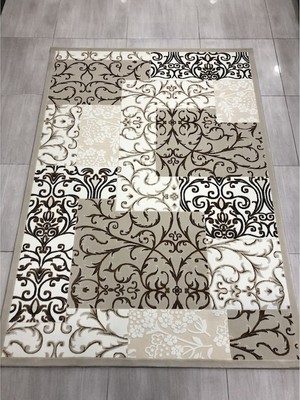 Flora Halı Elit 0129 A Bej Kemik 165X230 Krem 4 M2 Halı !